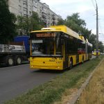 18 тролейбус Київ на маршруті