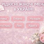 рідкісні жіночі імена