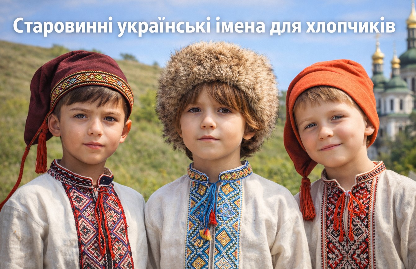 старовинні українські імена для хлопчиків