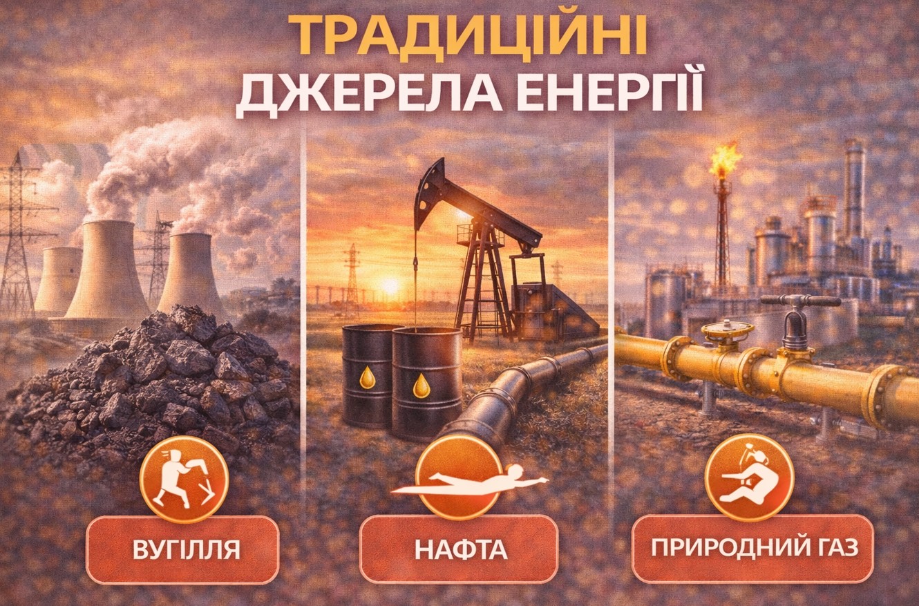 традиційні джерела енергії