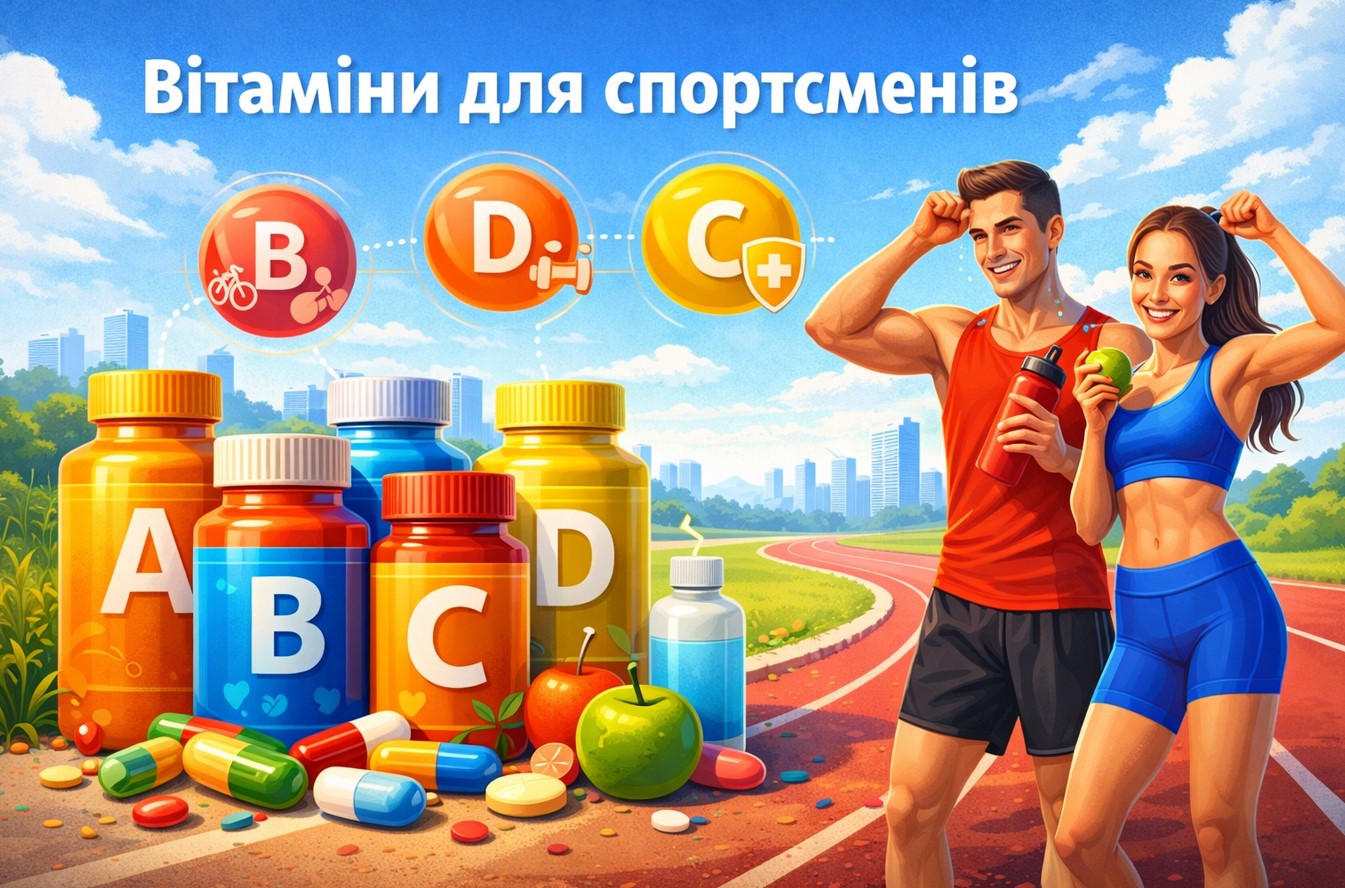 вітаміни для спортсменів