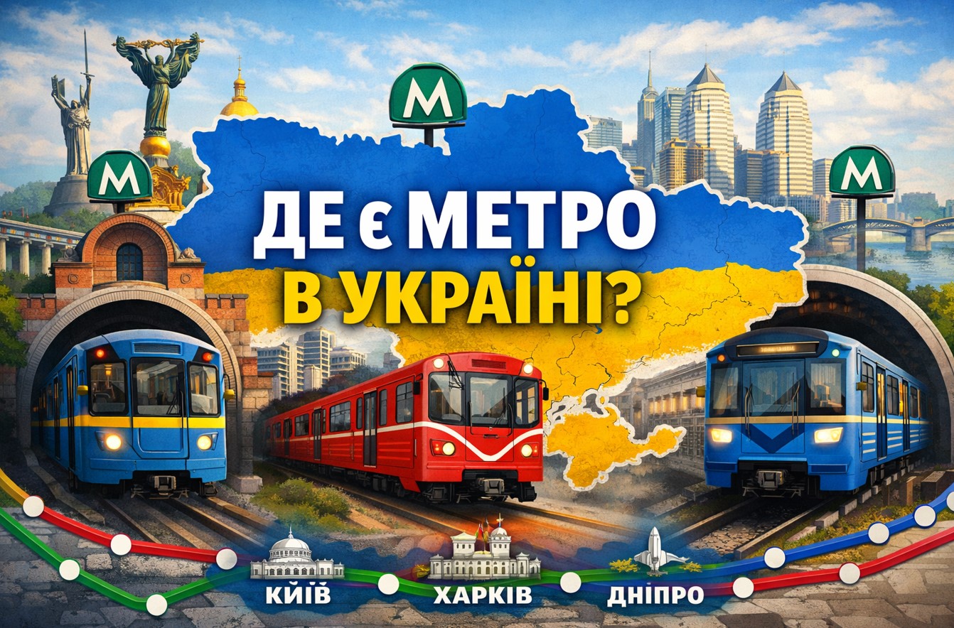 де є метро в україні