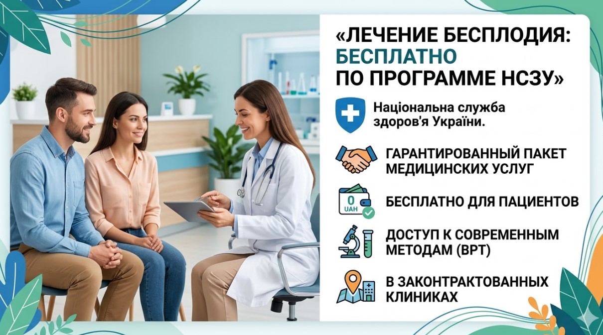 Лечение бесплодия НСЗУ