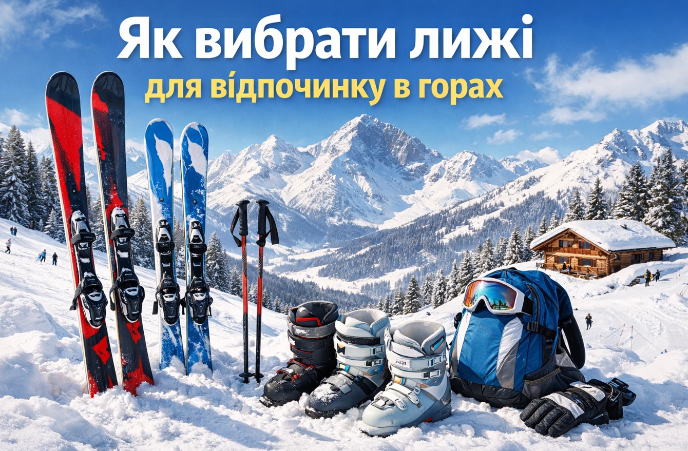 як вибрати лижі