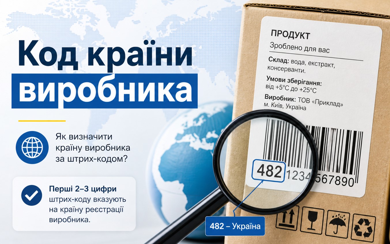 код країни виробника