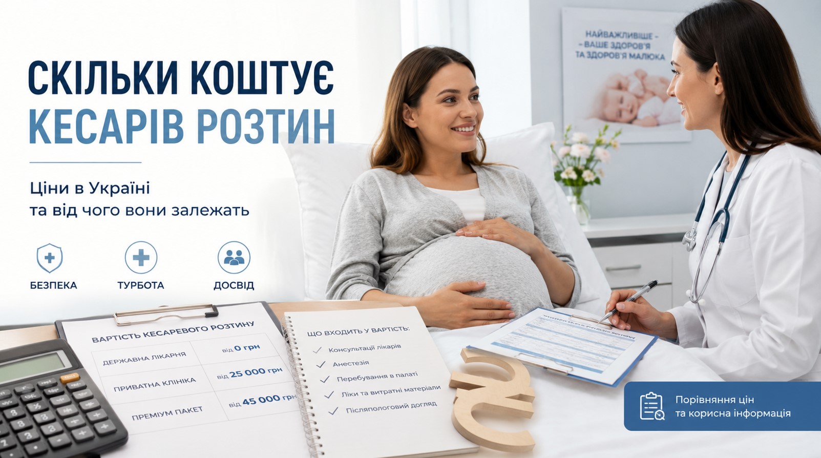 Скільки коштує кесарів розтин